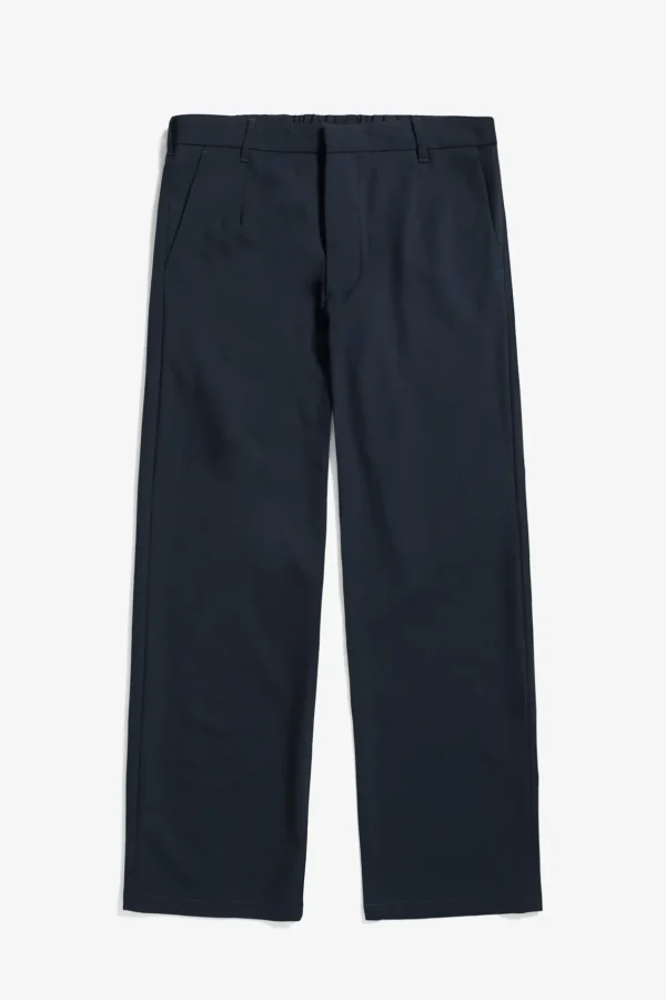 Norse Projects TROUSERS^Aaren Cordura Tech Wool Trouser Dark Navy