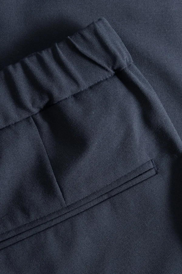 Norse Projects TROUSERS^Aaren Cordura Tech Wool Trouser Dark Navy