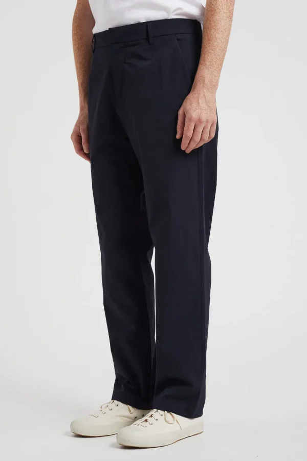Norse Projects TROUSERS^Aaren Travel Light Dark Navy