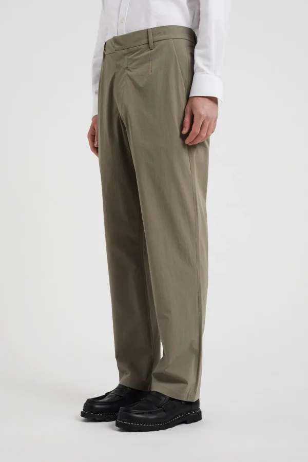 Norse Projects TROUSERS^Aaren Travel Light Concrete Grey