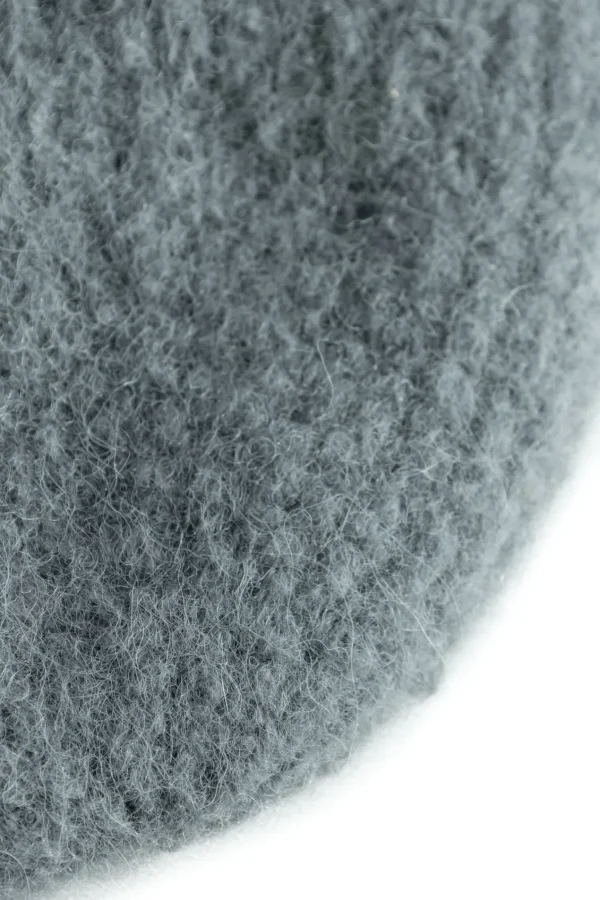 Norse Projects BEANIES^Alpaca Wool Short Beanie Mouse Grey
