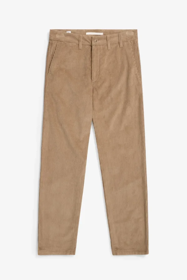 Norse Projects TROUSERS^Aros Regular Wide Wale Corduroy Chino Utility Khaki