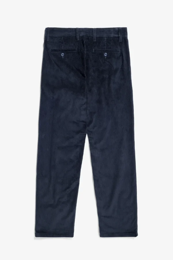 Norse Projects TROUSERS^Aros Regular Wide Wale Corduroy Chino Dark Navy
