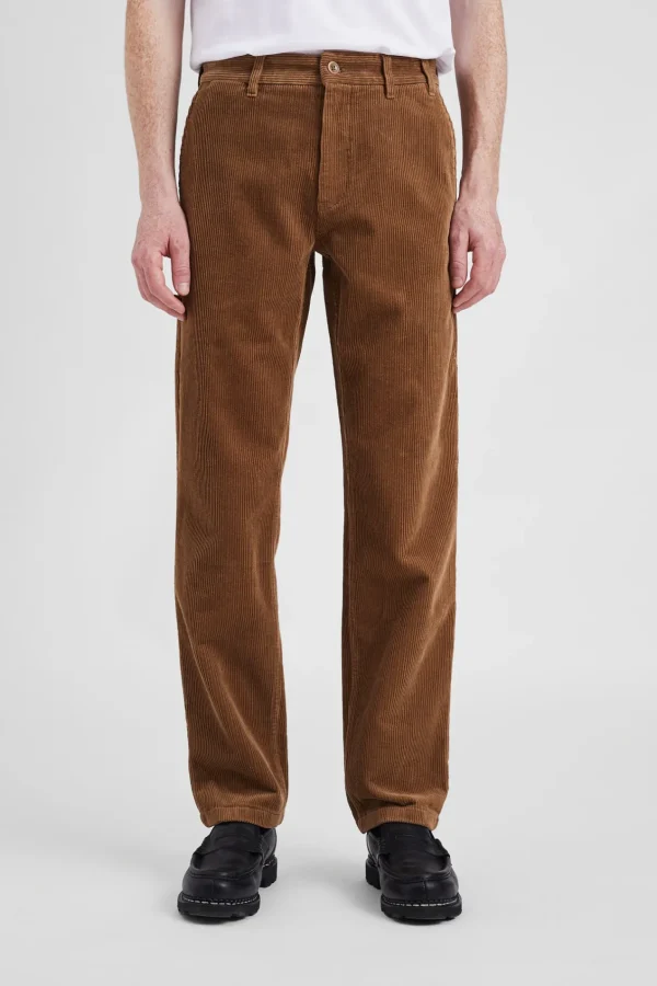 Norse Projects TROUSERS^Aros Regular Wide Wale Corduroy Chino Utility Khaki