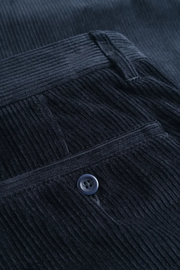 Norse Projects TROUSERS^Aros Regular Wide Wale Corduroy Chino Dark Navy