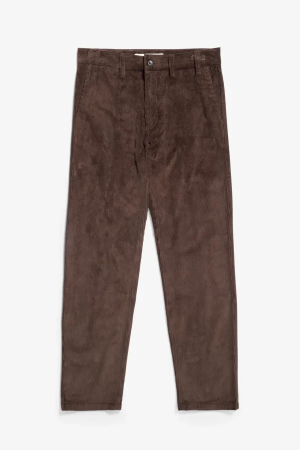 Norse Projects TROUSERS^Aros Regular Wide Wale Corduroy Chino Espresso
