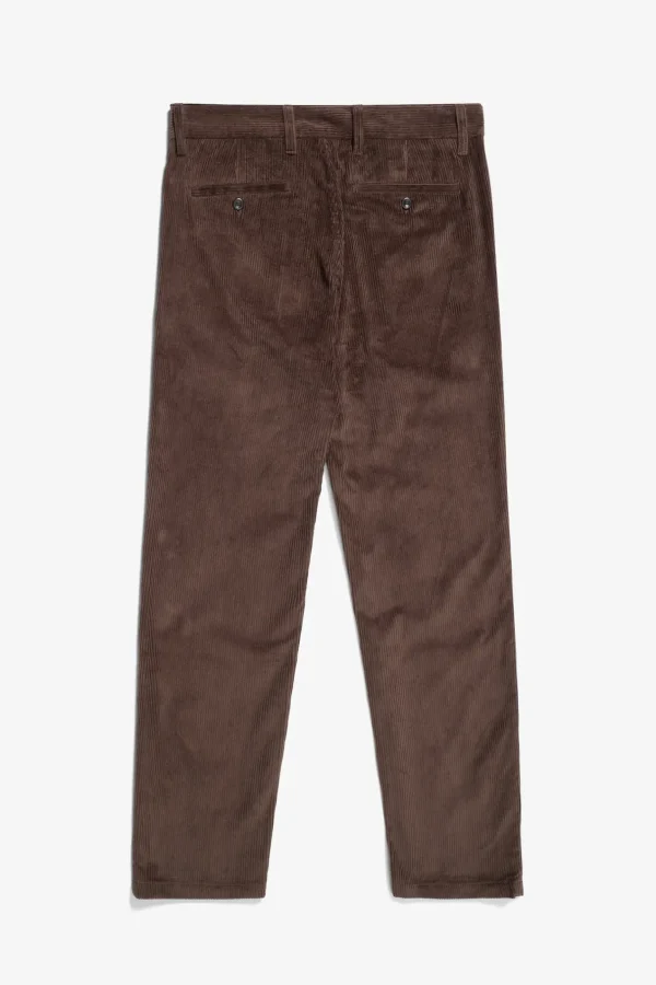 Norse Projects TROUSERS^Aros Regular Wide Wale Corduroy Chino Espresso
