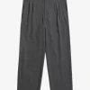 Norse Projects TROUSERS^Benn Cordura Tech Wool Trouser Charcoal Melange