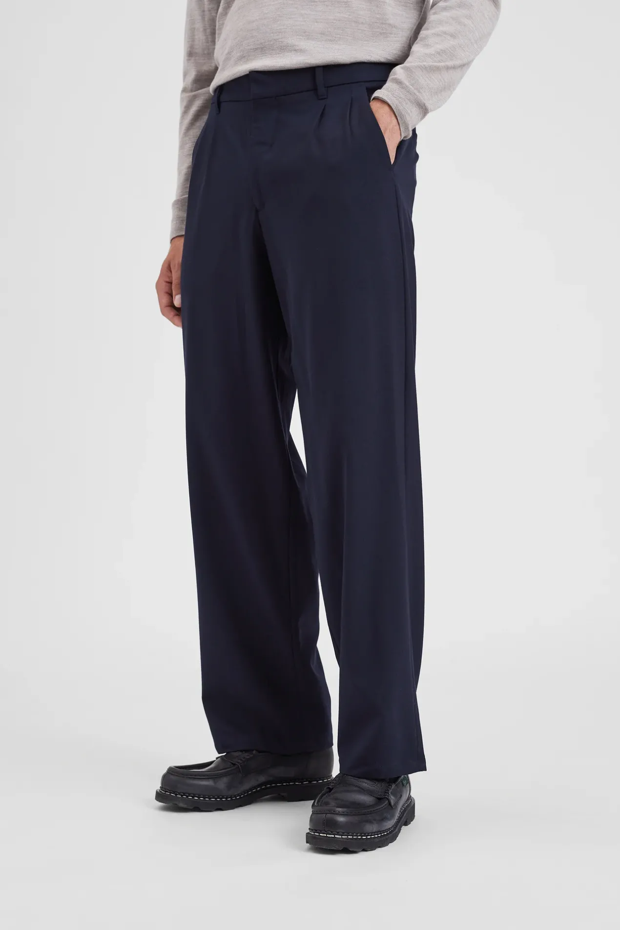 benn_cordura_tech_wool_trouser_3.webp Norse Projects TROUSERS^Benn Cordura Tech Wool Trouser Dark Navy