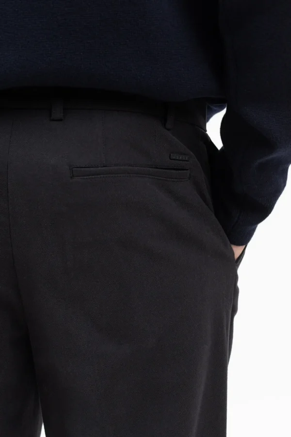 Norse Projects TROUSERS^Benn Relaxed Pleated Trouser Black
