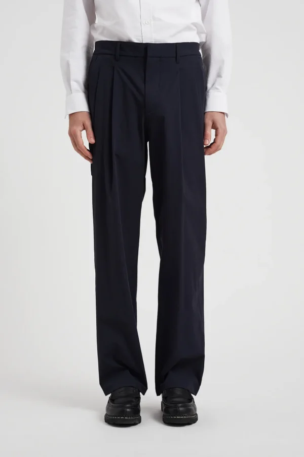 Norse Projects TROUSERS^Benn Travel Light Pants Dark Navy
