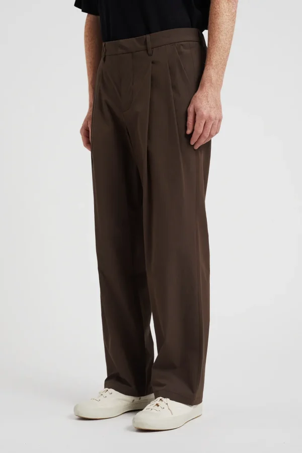 Norse Projects TROUSERS^Benn Travel Light Pants Espresso
