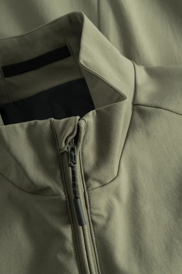 Norse Projects OUTERWEAR^Birkholm Solotex Twill Vest Sediment Green