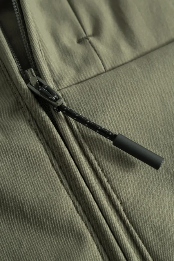 Norse Projects OUTERWEAR^Birkholm Solotex Twill Vest Sediment Green