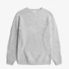 Norse Projects KNITWEAR^Birnir Brushed Lambswool Light Grey Melange