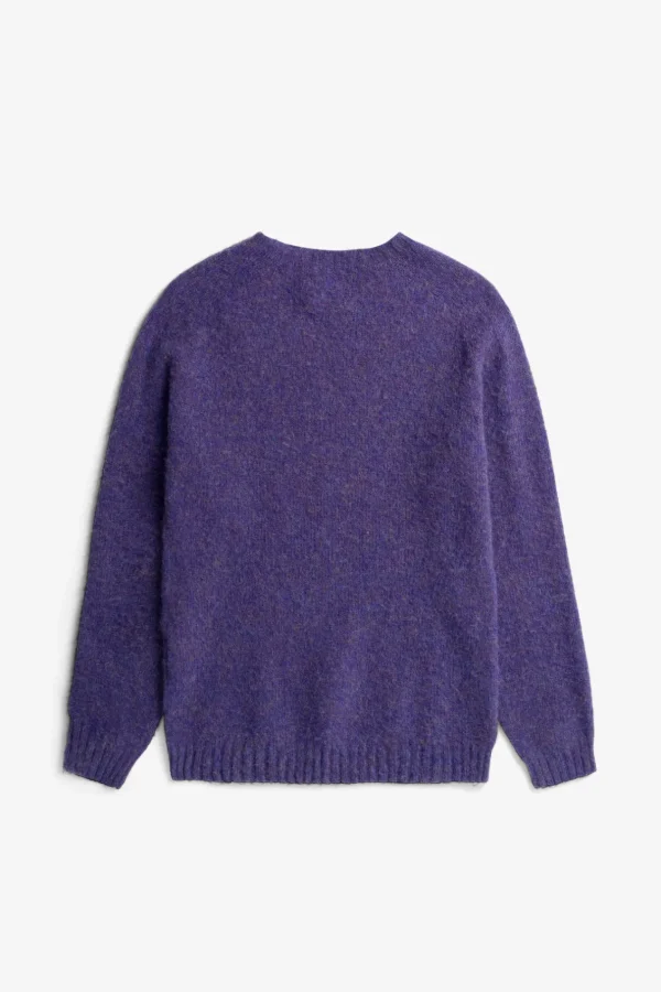 Norse Projects KNITWEAR^Birnir Brushed Lambswool Purple
