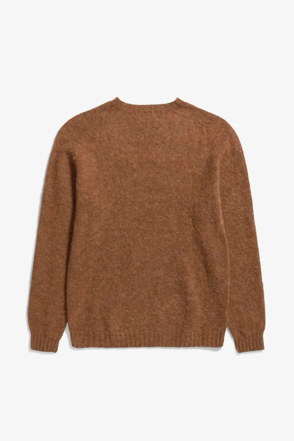Norse Projects KNITWEAR^Birnir Brushed Lambswool Burnt Orange