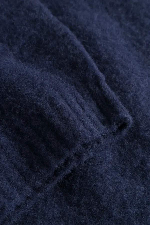 Norse Projects KNITWEAR^Birnir Brushed Lambswool Dark Navy