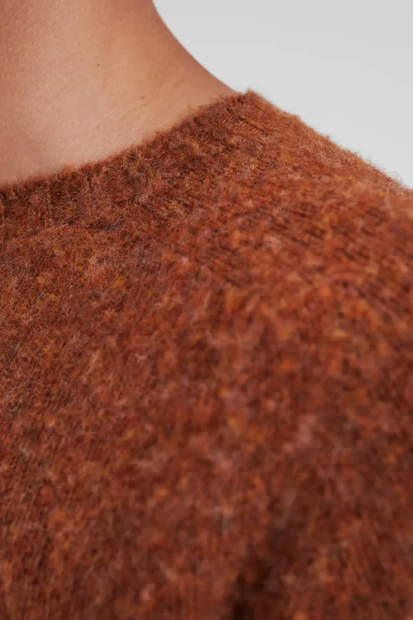 Norse Projects KNITWEAR^Birnir Brushed Lambswool Burnt Orange