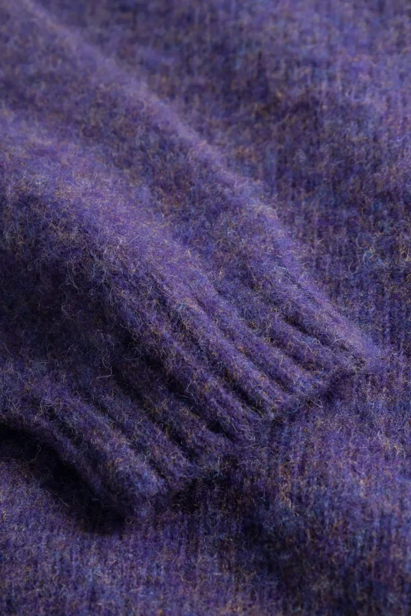 Norse Projects KNITWEAR^Birnir Brushed Lambswool Purple