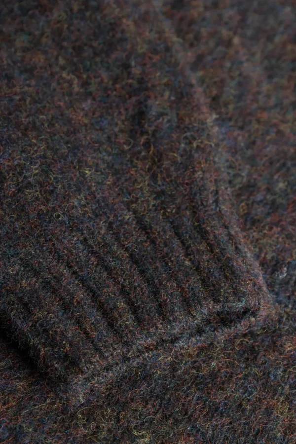 Norse Projects KNITWEAR^Birnir Brushed Lambswool Black Multi