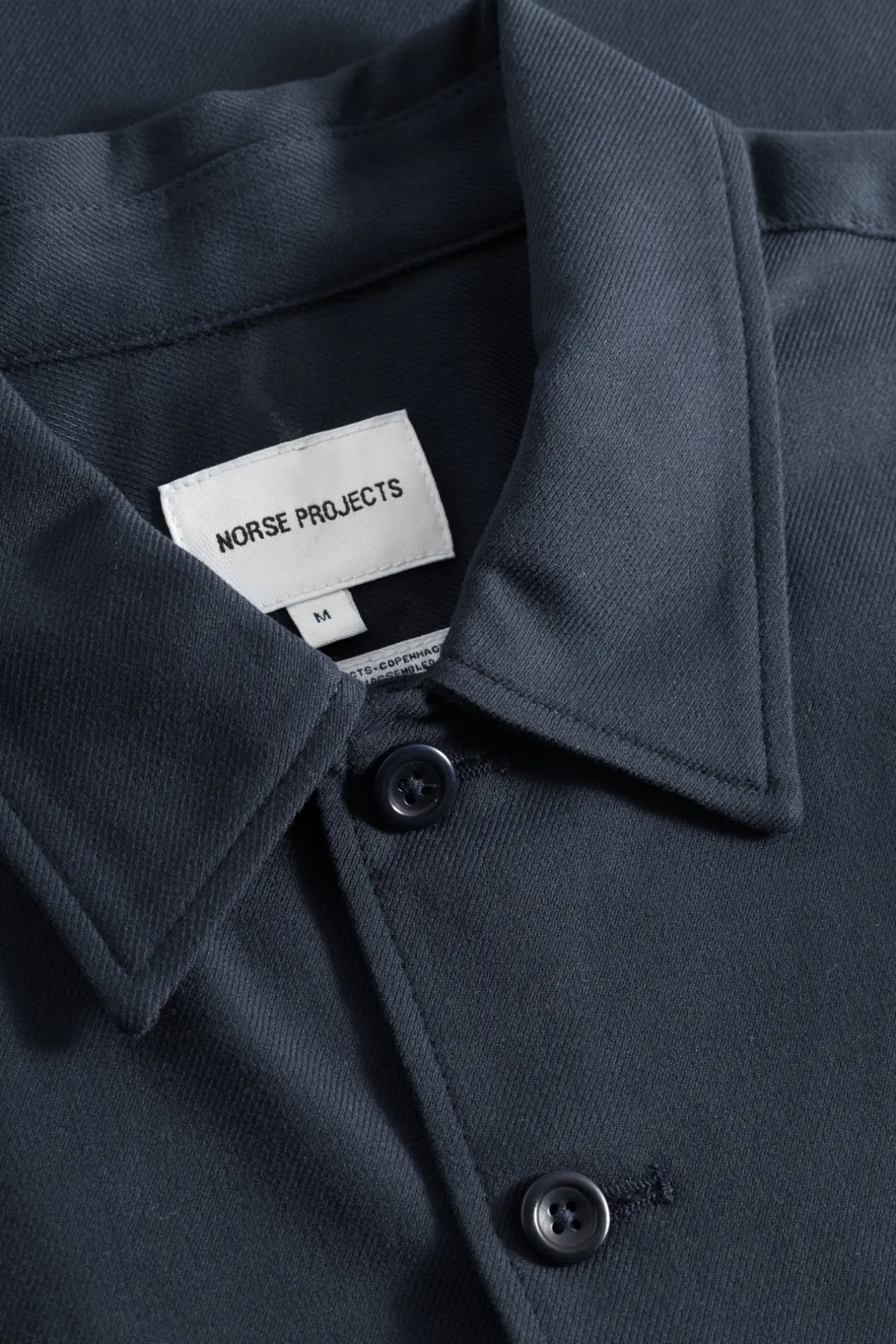 carsten_cotton_wool_ls_shirt_2.webp Norse Projects SHIRTING^Carsten Cotton Wool LS Shirt Dark Navy