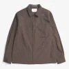 Norse Projects SHIRTING^Carsten Travel Light Shirt LS Espresso