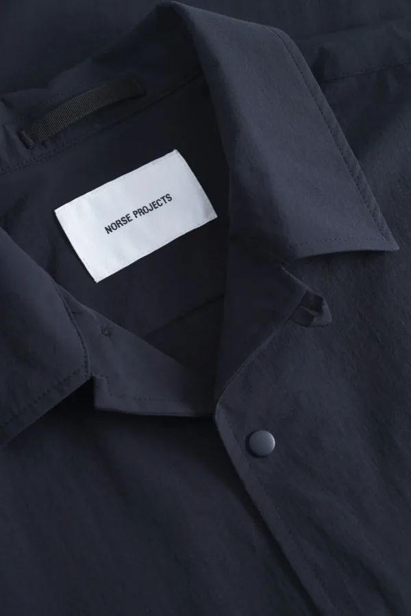 Norse Projects SHIRTING^Carsten Travel Light Shirt LS Dark Navy