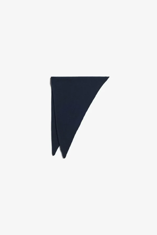 Norse Projects ACCESSORIES^Cashmere Triangle Scarf Dark Navy