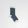 Norse Projects ACCESSORIES^Ebbe Slub Sock Steel Blue