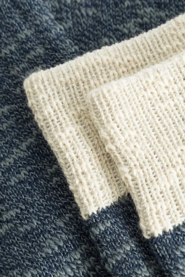 Norse Projects ACCESSORIES^Ebbe Slub Sock Steel Blue