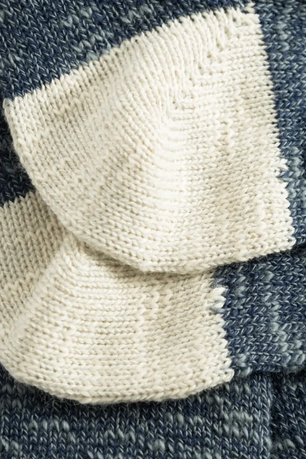 Norse Projects ACCESSORIES^Ebbe Slub Sock Steel Blue