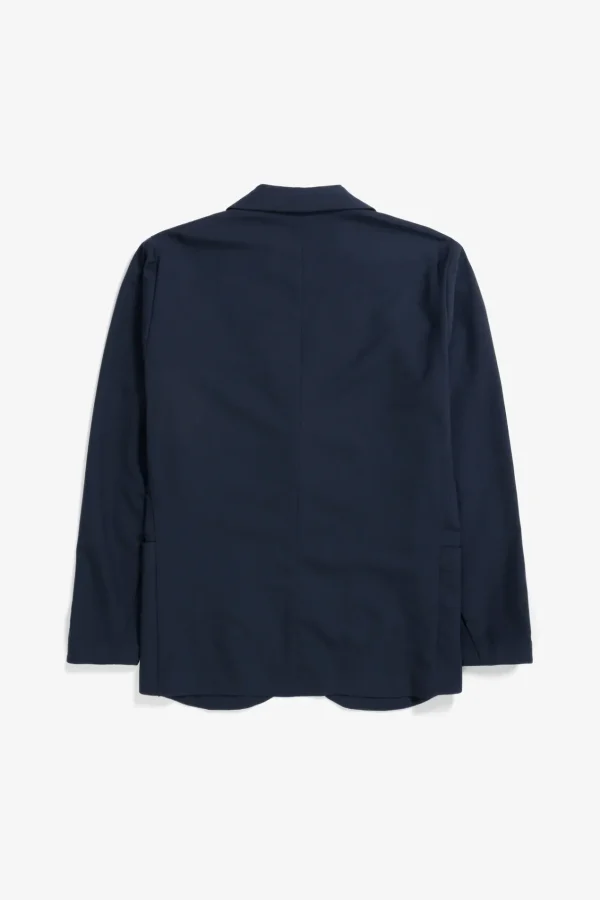 Norse Projects OVERSHIRTS | OUTERWEAR^Emil Cordura Tech Wool Blazer Dark Navy