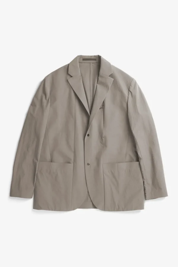 Norse Projects OVERSHIRTS^Emil Travel Light Concrete Grey