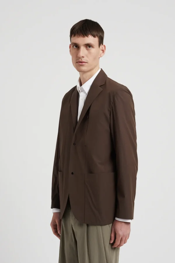 Norse Projects OVERSHIRTS^Emil Travel Light Espresso