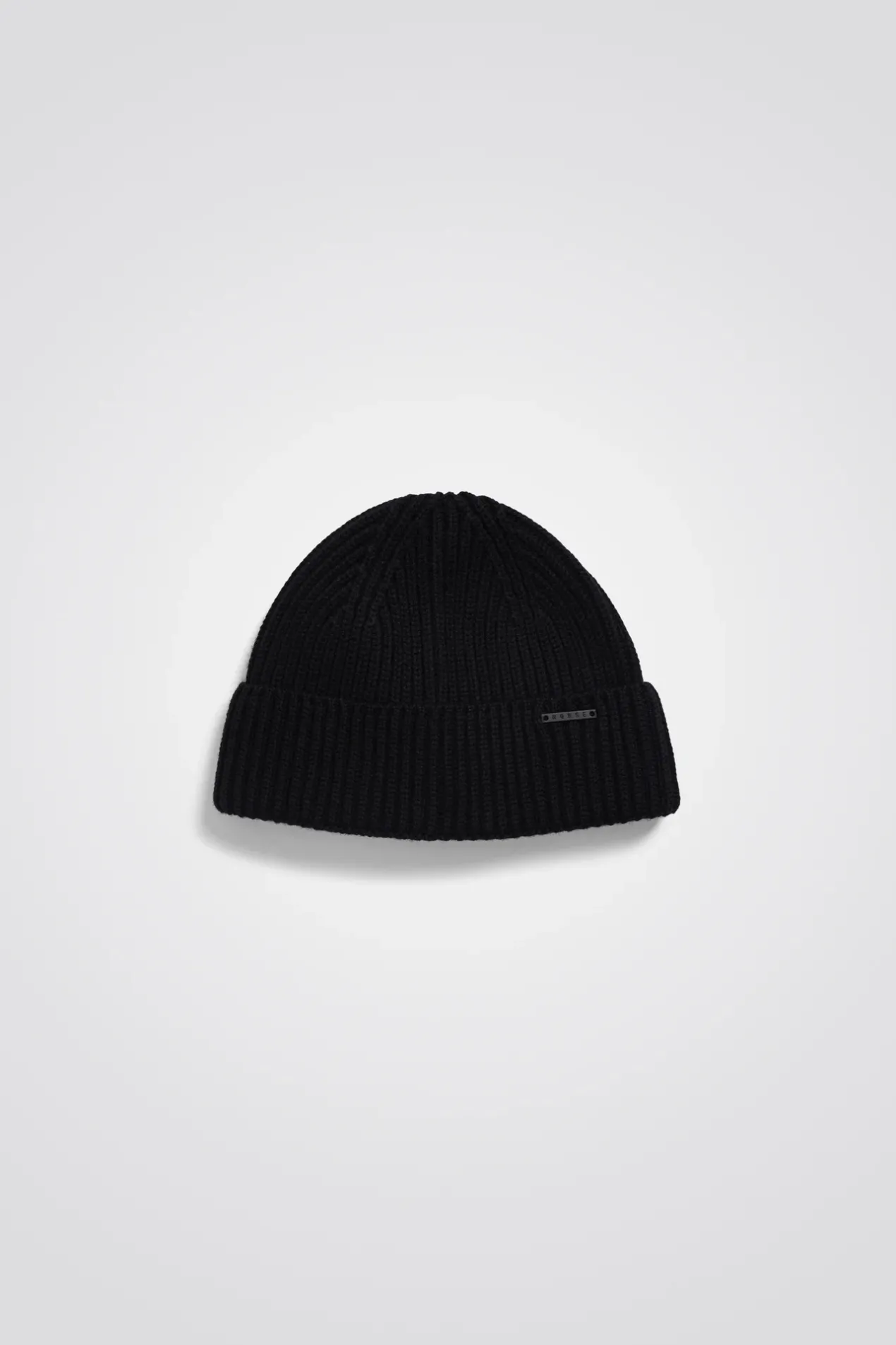 fine_merino_rib_beanie_0-1.webp Norse Projects BEANIES^Fine Merino Rib Beanie Black