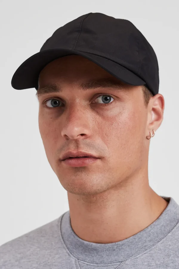 Norse Projects CAPS^Gore-Tex Windstopper Sports Cap Black