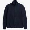 Norse Projects KNITWEAR^Hagen Cotton Wool Jacket Dark Navy