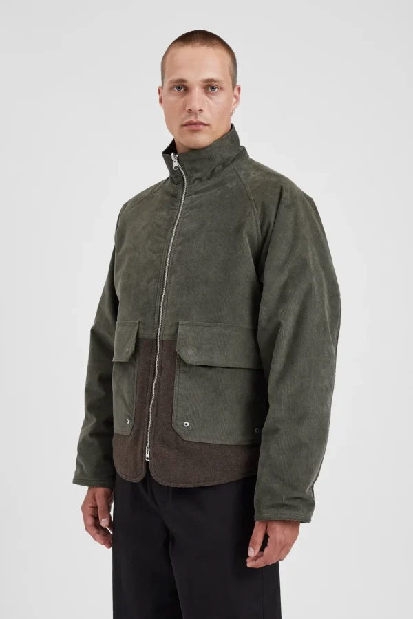 Norse Projects OUTERWEAR^Hakon Solotex Corduroy Ivy Green