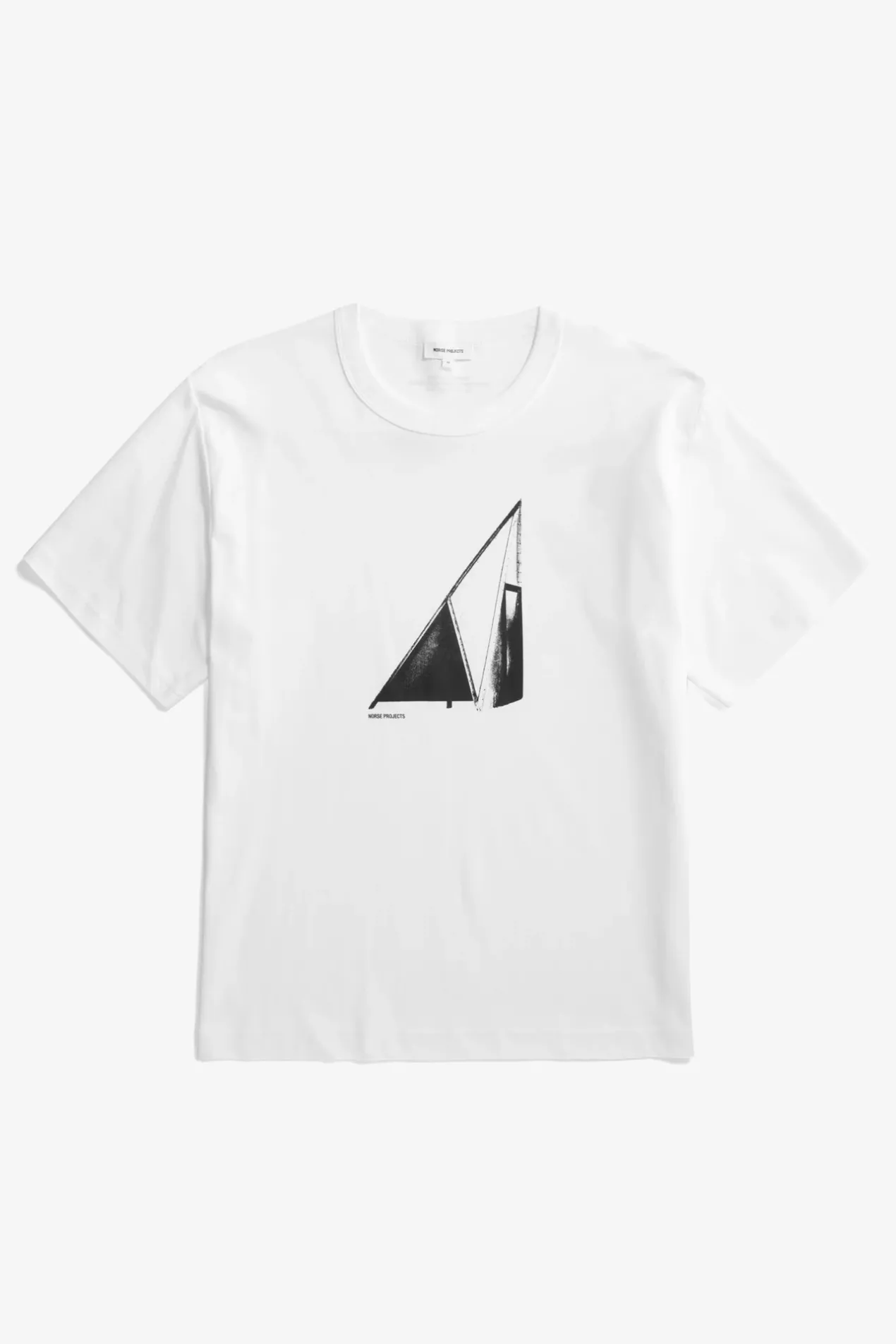 holger_organic_interlock_hide_print_tshirt_0-1.webp Norse Projects T-SHIRTS^Holger Organic Interlock Hide Print T-Shirt White