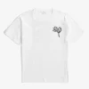 Norse Projects T-SHIRTS^Holger Organic Poppy T-Shirt White