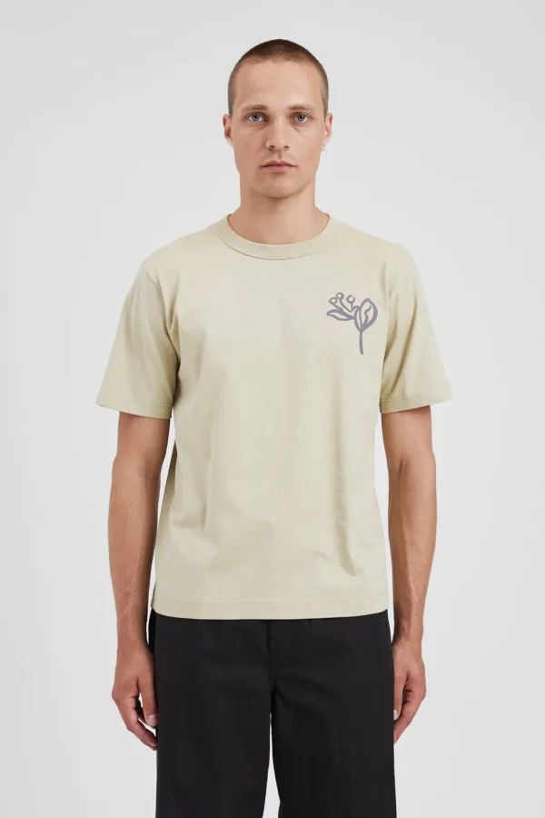 Norse Projects T-SHIRTS^Holger Organic Poppy T-Shirt Elm