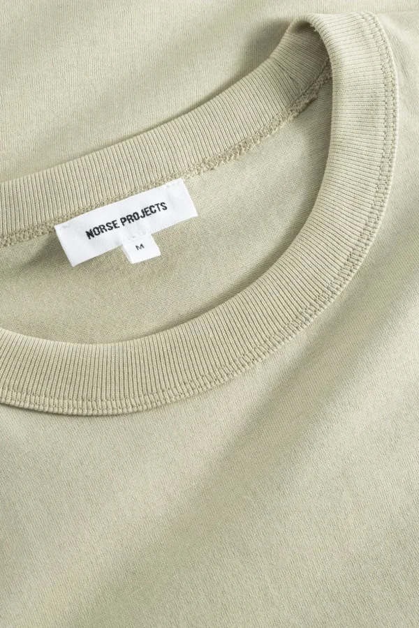 Norse Projects T-SHIRTS^Holger Organic Poppy T-Shirt Elm