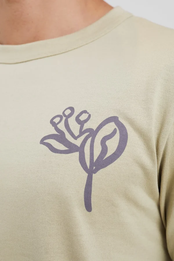 Norse Projects T-SHIRTS^Holger Organic Poppy T-Shirt Elm