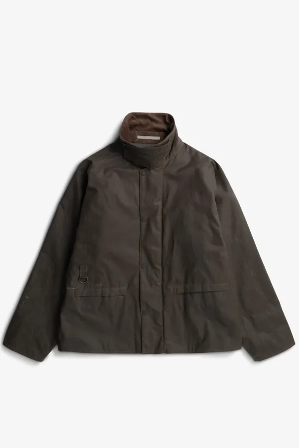 Norse Projects OUTERWEAR^Holmen Wax Fishing Jacket Beech Green