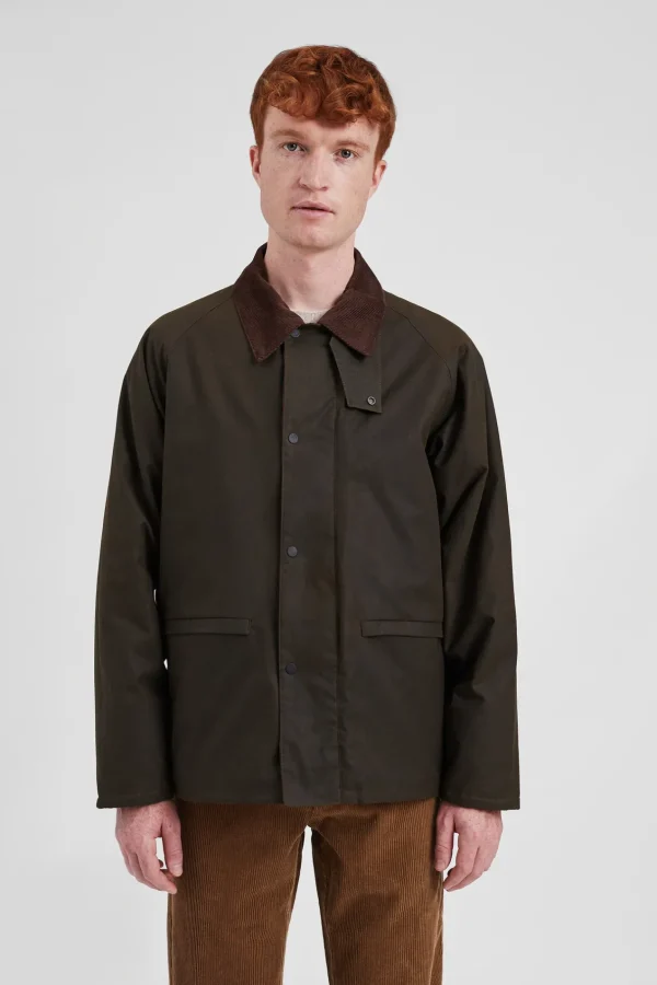 Norse Projects OUTERWEAR^Holmen Wax Fishing Jacket Beech Green