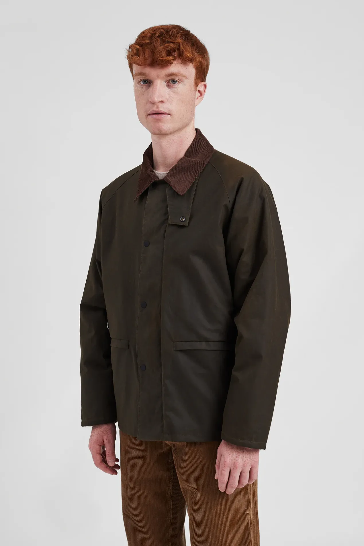 holmen_wax_fishing_jacket_3.webp Norse Projects OUTERWEAR^Holmen Wax Fishing Jacket Beech Green