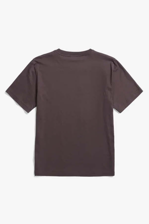 Norse Projects T-SHIRTS^Johannes Organic NORSE Logo T-shirt Wine Red