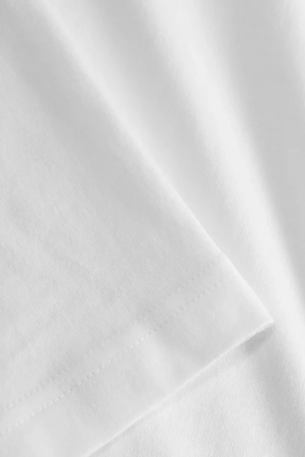 Norse Projects T-SHIRTS^Johannes Organic NORSE Logo T-shirt White