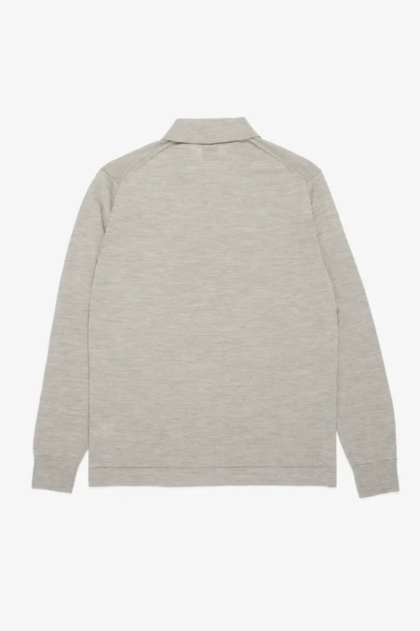 Norse Projects KNITWEAR^Jon Tech Merino LS Polo Sand